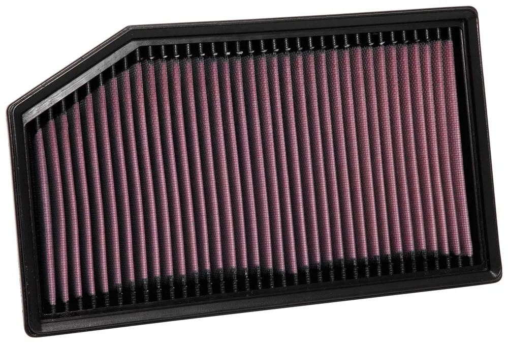 33-5076 – K&N FILTER Air Filter, Washable Red Cotton Gauze Panel - view 2